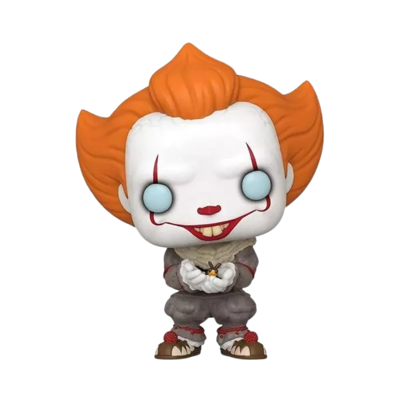 Pennywise with Glow Bug Funko Pop! #877 GameStop Exclusive stock photo out of box figure from IT Chapter 2
