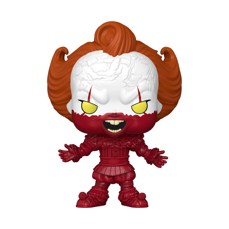 Blood Pennywise Funko Pop! #1856 stock photo out-of-box IT Welcome to Derry
