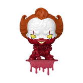 Bloody Pennywise (Shelf Sitter) Funko Pop! #1866 Entertainment Earth Exclusive stock photo out-of-box IT Welcome to Derry