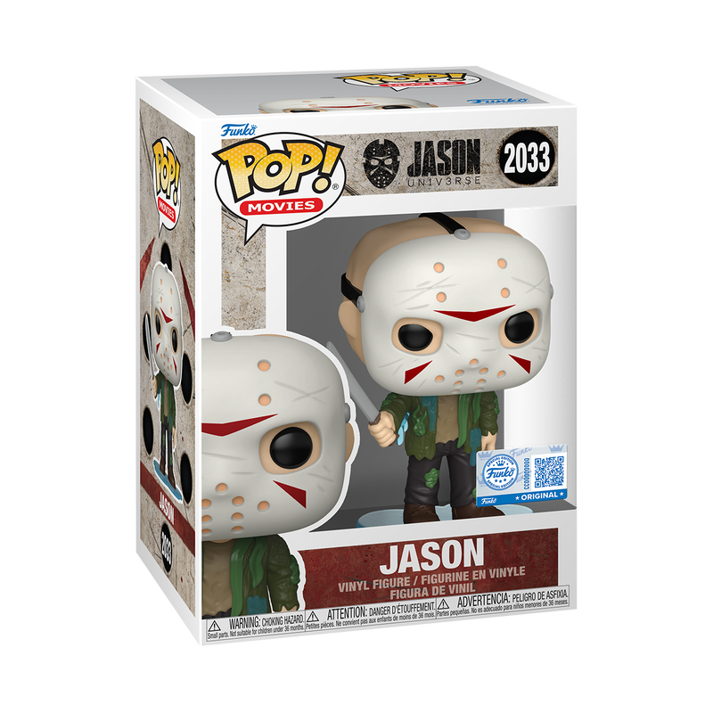 Jason Waterlogged Funko Pop! #2033 Exclusive stock photo in-box from Jason Universe