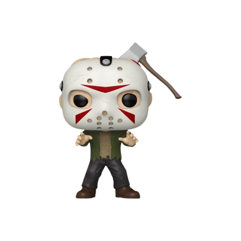 Jason with Axe Head Funko Pop! #2034 Entertainment Earth Exclusive stock photo out-of-box from Jason Universe