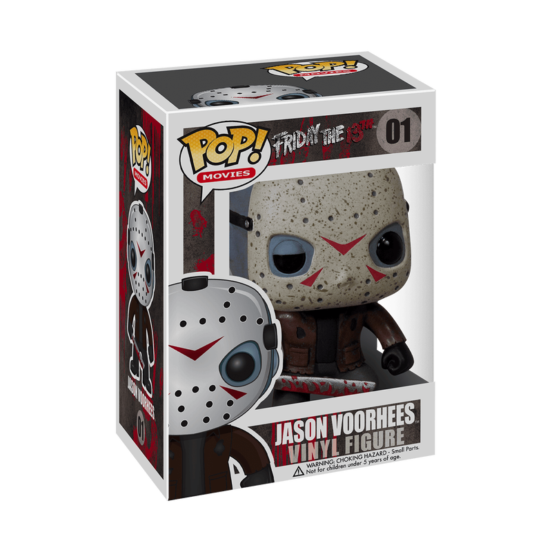 Funko Pop! Friday the 13th Jason Voorhees #01 Funko Pop box packaging front view