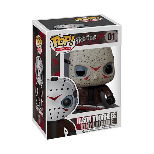 Funko Pop! Friday the 13th Jason Voorhees #01 Funko Pop box packaging front view