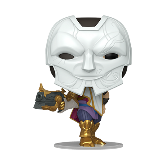 Jhin League of Legends Funko Pop Figure Holding Whisper