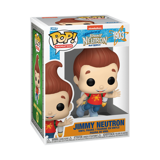 Funko Pop! Jimmy Neutron Jimmy Neutron #1903 Funko Pop box packaging front view