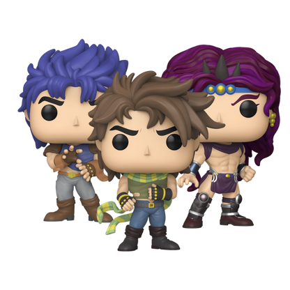 Joseph Joestar Jonathan Joestar and Kars Funko Pop! #2266 #2265 #2267 stock photo out-of-box from JoJo's Bizarre Adventure