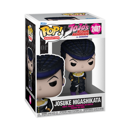 Josuke Higashikata Funko Pop! #2487 stock photo in-box from JoJo's Bizarre Adventure