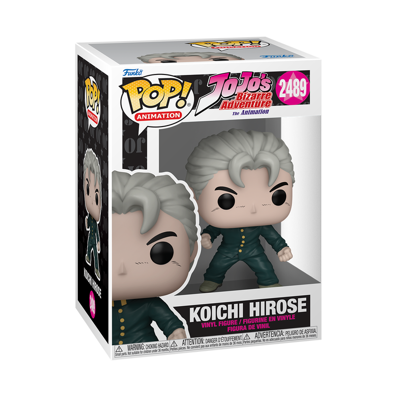 Koichi Hirose Funko Pop! #2489 stock photo in-box from JoJo's Bizarre Adventure