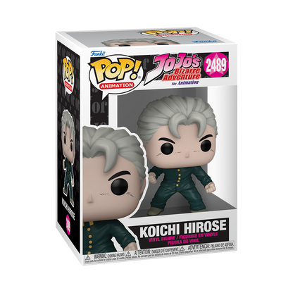 Koichi Hirose Funko Pop! #2489 stock photo in-box from JoJo's Bizarre Adventure