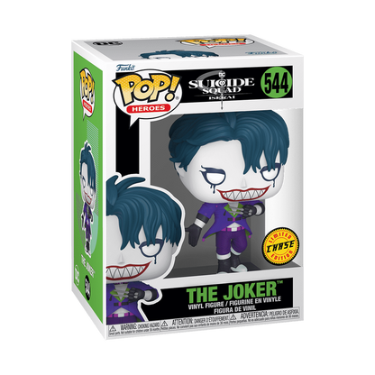 The Joker Suicide Squad Isekai Chase Funko Pop Packaging