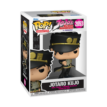 Funko Pop! JoJo's Bizarre Adventure Jotaro Kujo #2053 Funko Pop box packaging front view