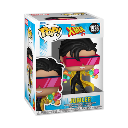 Funko Pop! Marvel X-Men 97 Jubilee #1536 Funko Pop box packaging front view