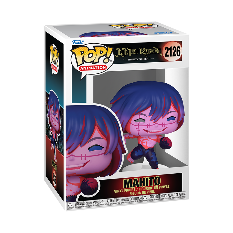 Jujutsu Kaisen Mahito Funko Pop Packaging