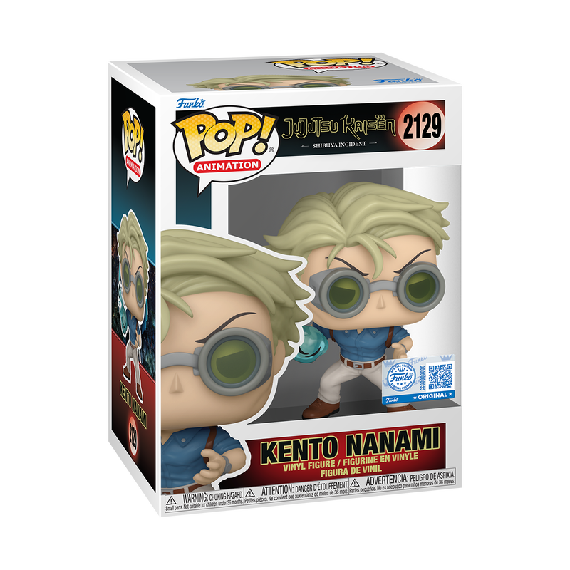 Kento Nanami Funko Pop #2129 Exclusive in box packaging