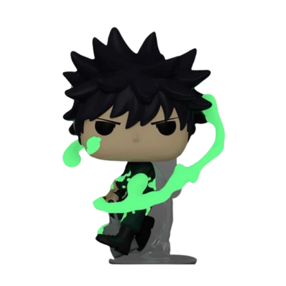 Megumi Fushiguro Funko Pop! #1646 Glow Chase Chalice Collectibles Pre-Release Exclusive stock photo glowing in the dark from Jujutsu Kaisen