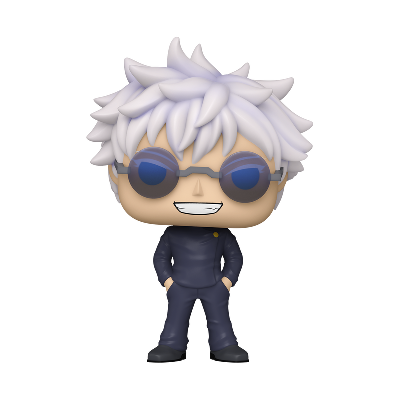 Young Satoru Gojo with Glasses Funko Pop! #2437 Exclusive stock photo out-of-box from Jujutsu Kaisen