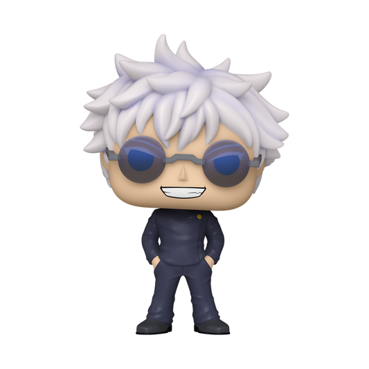 Young Satoru Gojo with Glasses Funko Pop! #2437 Exclusive stock photo out-of-box from Jujutsu Kaisen
