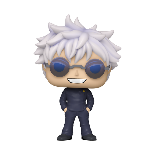 Young Satoru Gojo with Glasses Funko Pop! #2437 Exclusive stock photo out-of-box from Jujutsu Kaisen