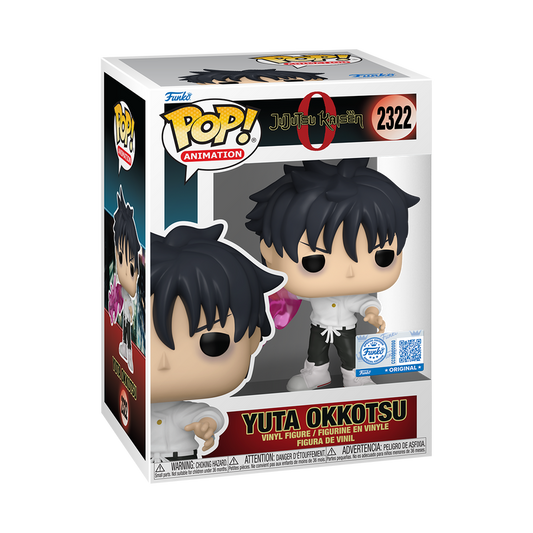 Yuta Okkotsu Funko Pop! #2322 Target Exclusive stock photo in-box from Jujutsu Kaisen