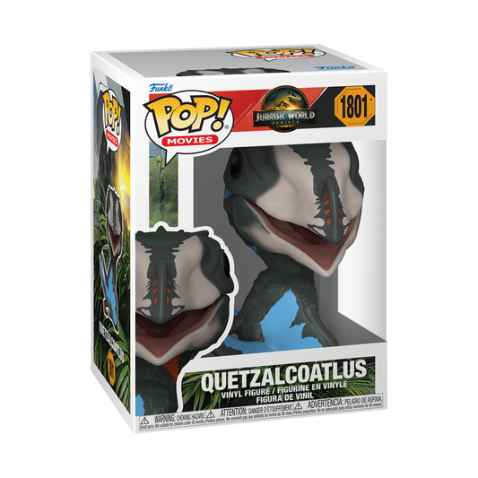 Quetzalcoatlus Funko Pop! #2801 stock photo in-box from Jurassic World Rebirth