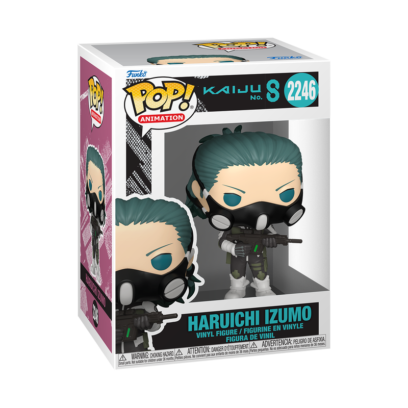 Haruichi Izumo Funko Pop! #2246 in box packaging from Kaiju No. 8