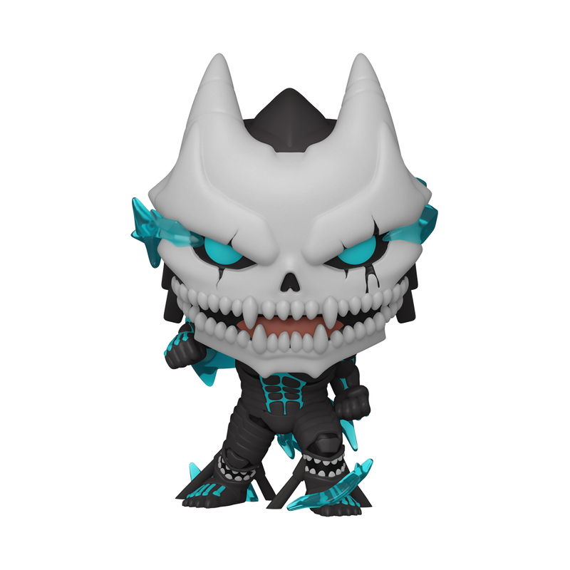 Kaiju No. 8 Funko Pop! #2084 Glow Chase stock photo out-of-box from Kaiju No. 8