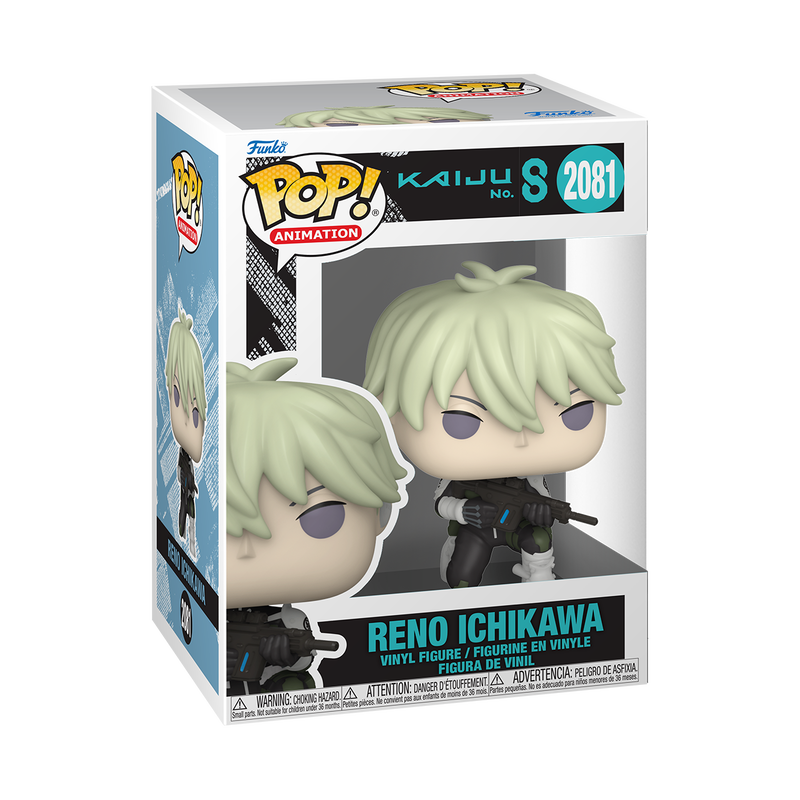 Reno Ichikawa Funko Pop! #2081 stock photo in-box Kaiju No. 8
