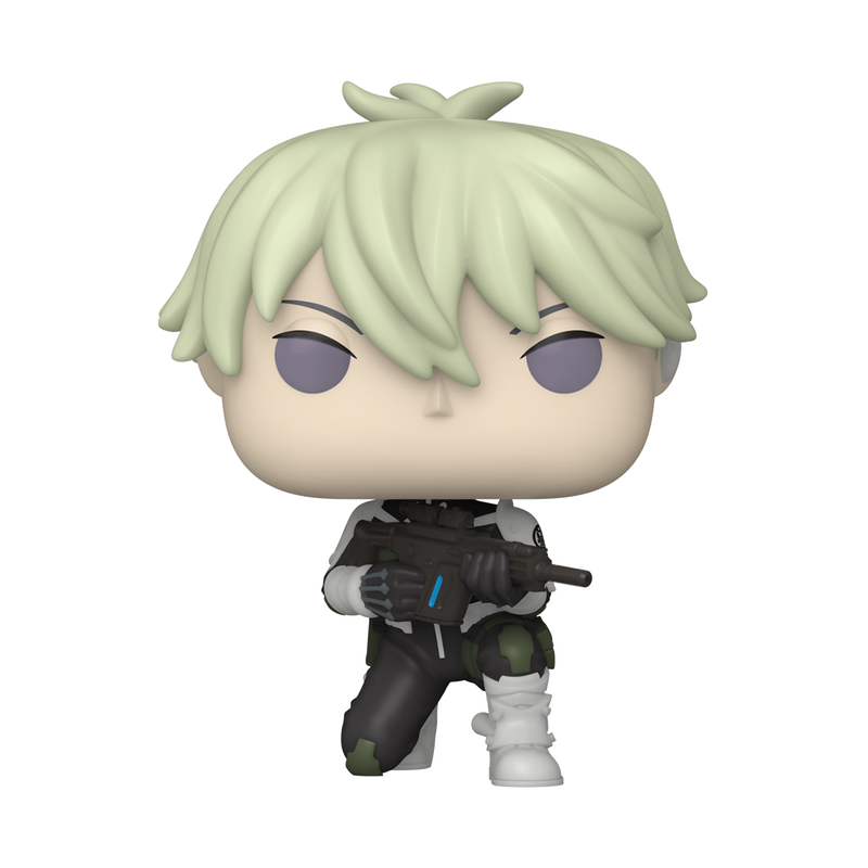 Kaiju Number 8 Reno Ichikawa Funko Pop Figure Holding Rifle