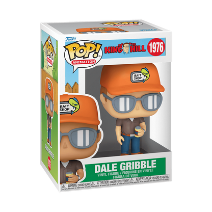 Dale Gribble Funko Pop! #1976 stock photo in-box from King of the Hill