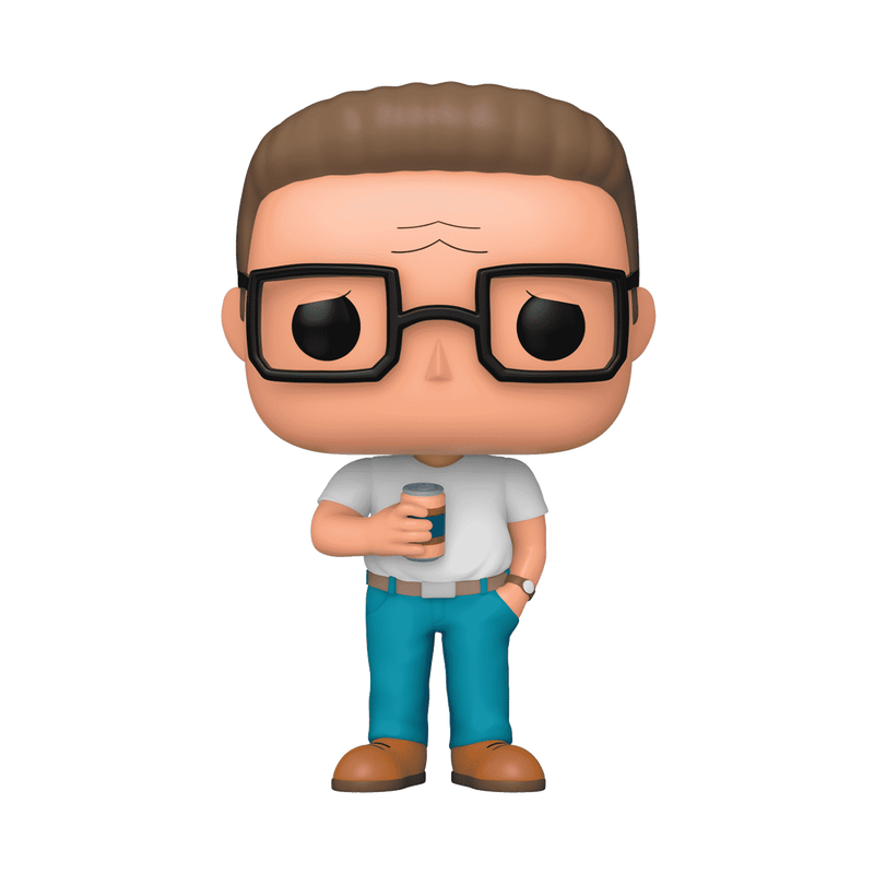 Hank Hill Funko Pop! #1977 stock photo out-of-box from King of the Hill