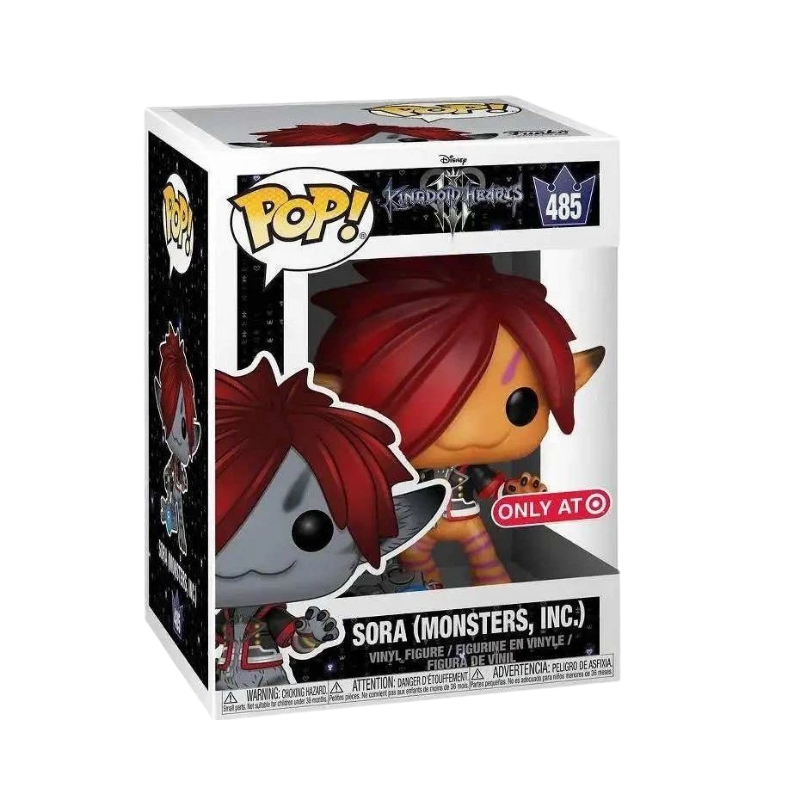 Sora Monsters Inc Funko Pop! #485 Target Exclusive stock photo in-box from Kingdom Hearts