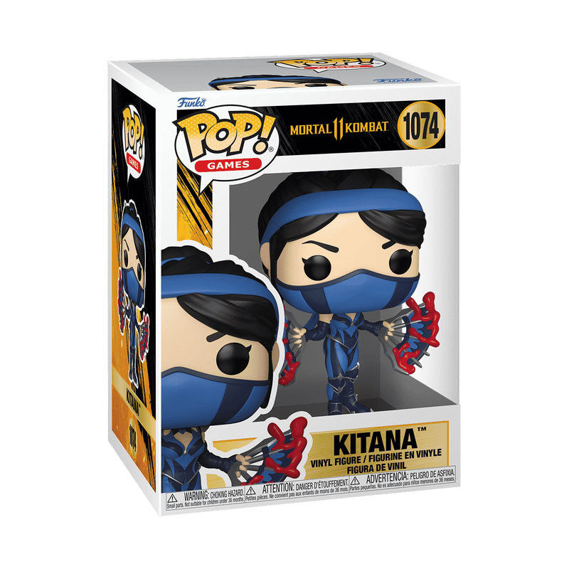 Kitana Mortal Kombat 11 Funko Pop Packaging