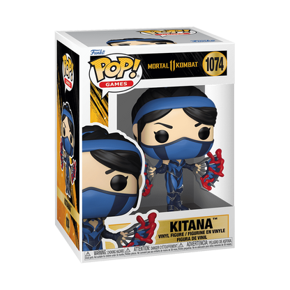 Kitana Mortal Kombat 11 Funko Pop Packaging