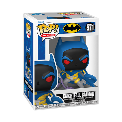 Funko Pop! DC Tales from the Dark Multiverse Knightfall Batman #571 Funko Pop box packaging front view