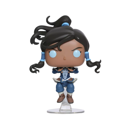 Korra Funko Pop! #801 Glow Chase Hot Topic Exclusive stock photo out-of-box from The Legend of Korra