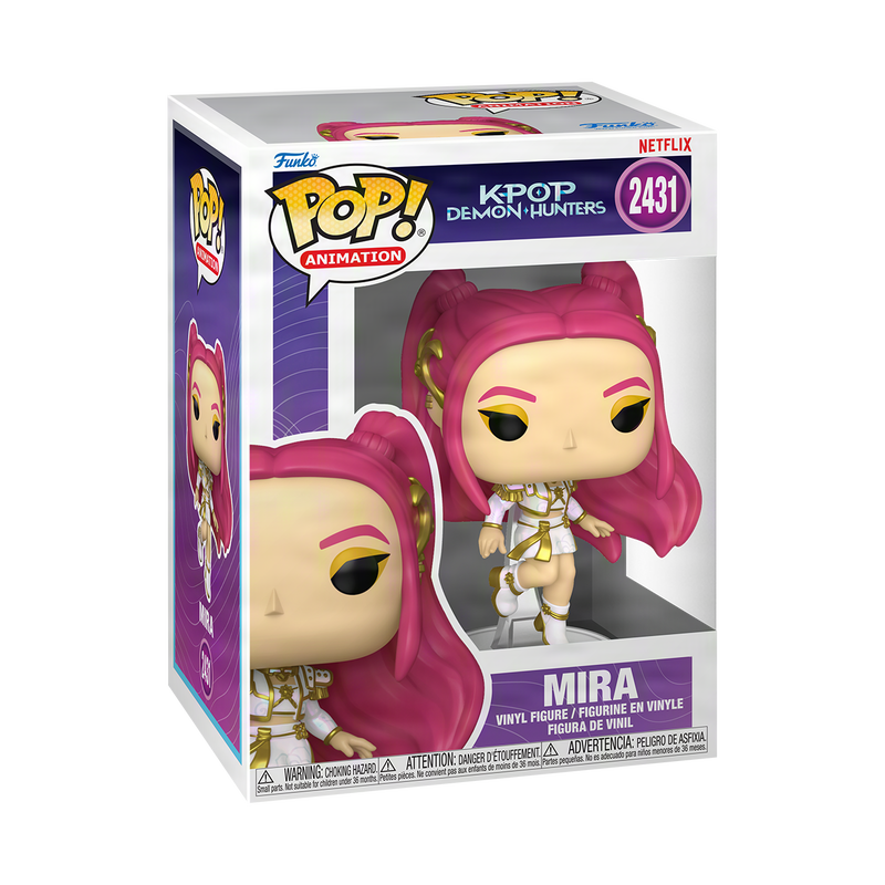Mira What It Sounds Like Funko Pop! #2431 stock photo in-box from KPop Demon Hunters