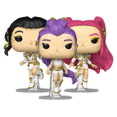 Zoey Rumi and Mira What It Sounds Like Funko Pop! #2429 #2430 #2431 stock photo out-of-box from KPop Demon Hunters