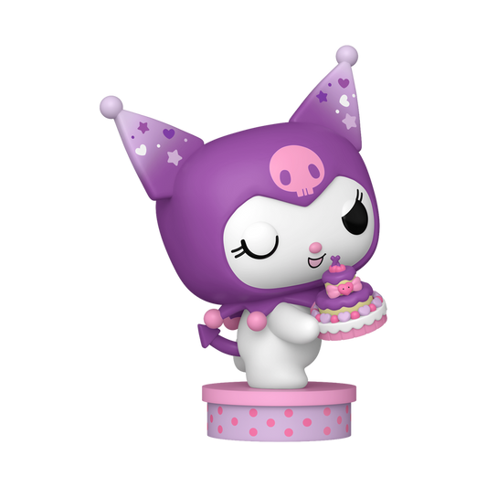 Funko Pop! Sanrio Kuromi with Cake #108 figure out of box