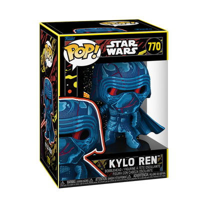 Kylo Ren Retro Star Wars Funko Pop Packaging