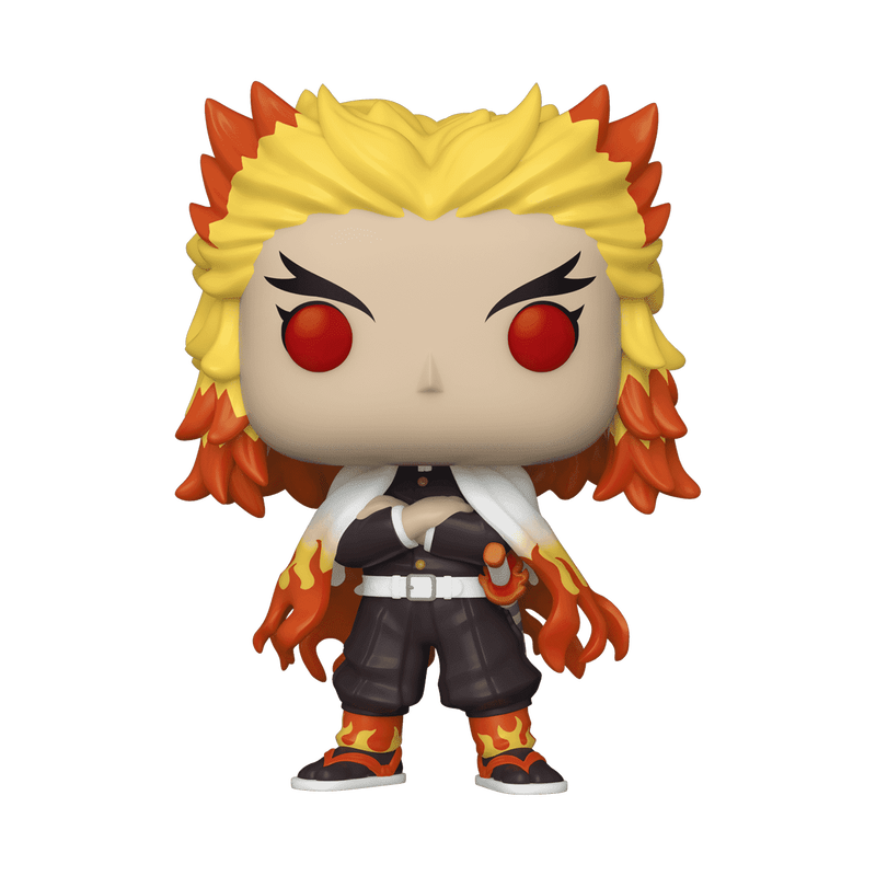 Funko Pop! Demon Slayer Kyojuro Rengoku #1308 figure out of box