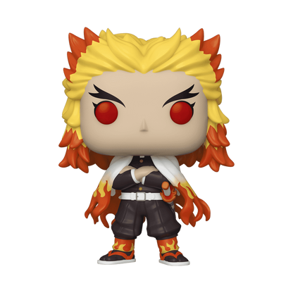 Funko Pop! Demon Slayer Kyojuro Rengoku #1308 figure out of box
