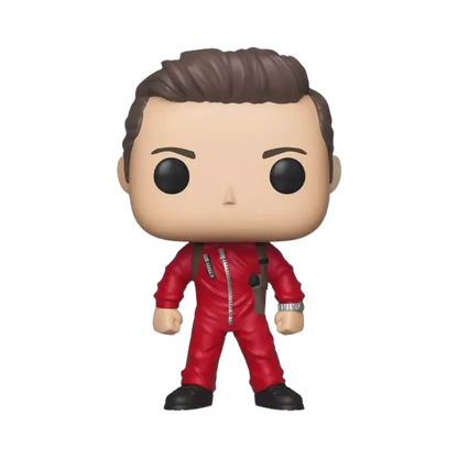 Berlin Funko Pop! #743 stock photo out-of-box from La Casa de Papel Money Heist