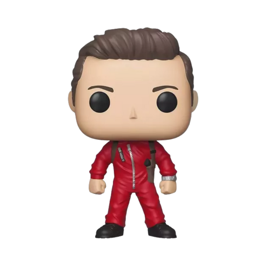 Berlin Funko Pop! #743 stock photo out-of-box from La Casa de Papel Money Heist