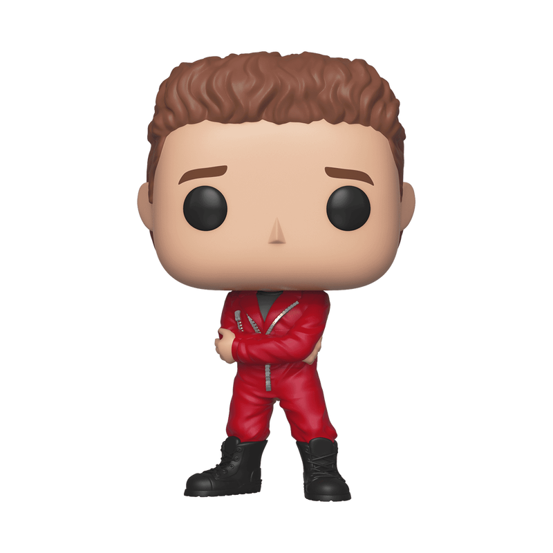 Denver Funko Pop! #742 stock photo out-of-box from La Casa de Papel Money Heist