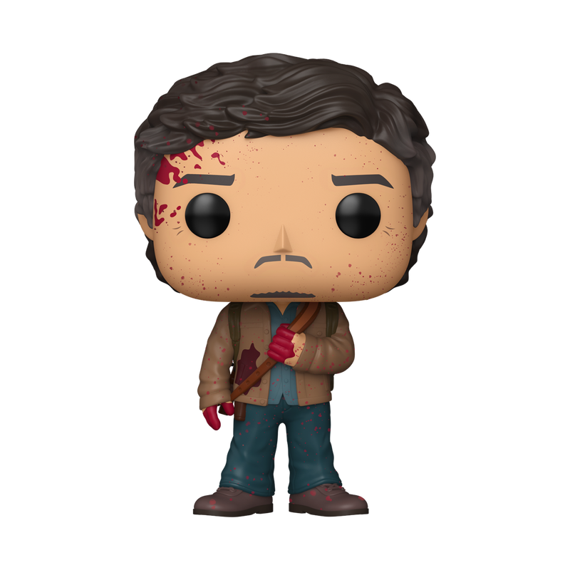 Joel Miller (Bloody) Funko Pop! #1845 Funko Exclusive stock photo out-of-box Last of Us
