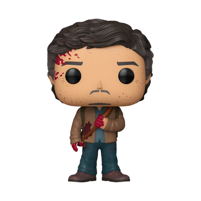 Joel Miller (Bloody) Funko Pop! #1845 Funko Exclusive stock photo out-of-box Last of Us
