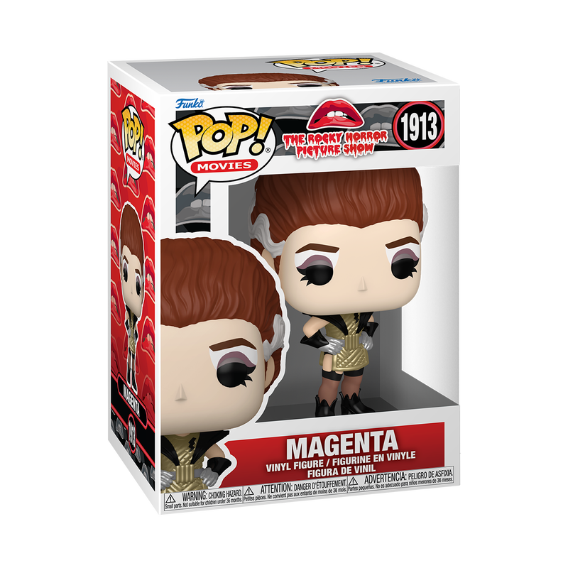 Funko Pop! The Rocky Horror Picture Show Magenta #1913 Funko Pop box packaging front view