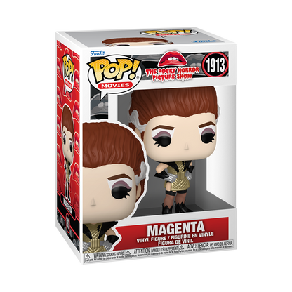 Funko Pop! The Rocky Horror Picture Show Magenta #1913 Funko Pop box packaging front view