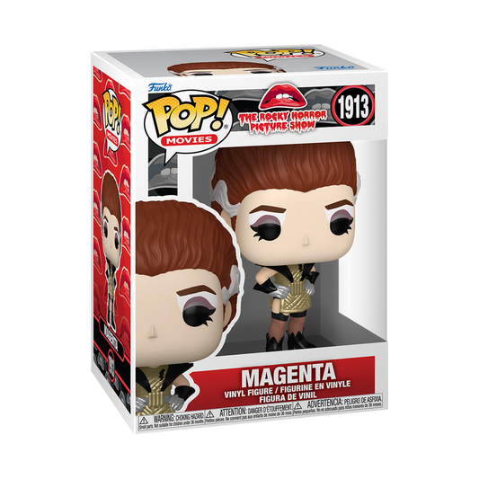 Funko Pop! The Rocky Horror Picture Show Magenta #1913 Funko Pop box packaging front view