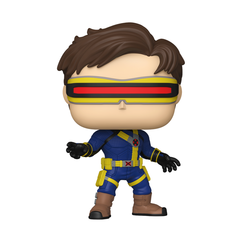 Cyclops Funko Pop! #1641 stock photo out-of-box from Marvel Avengers Doomsday